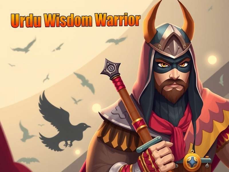 Urdu Wisdom Warrior Game Banner